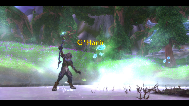 Restoration Druid artifact achieved.